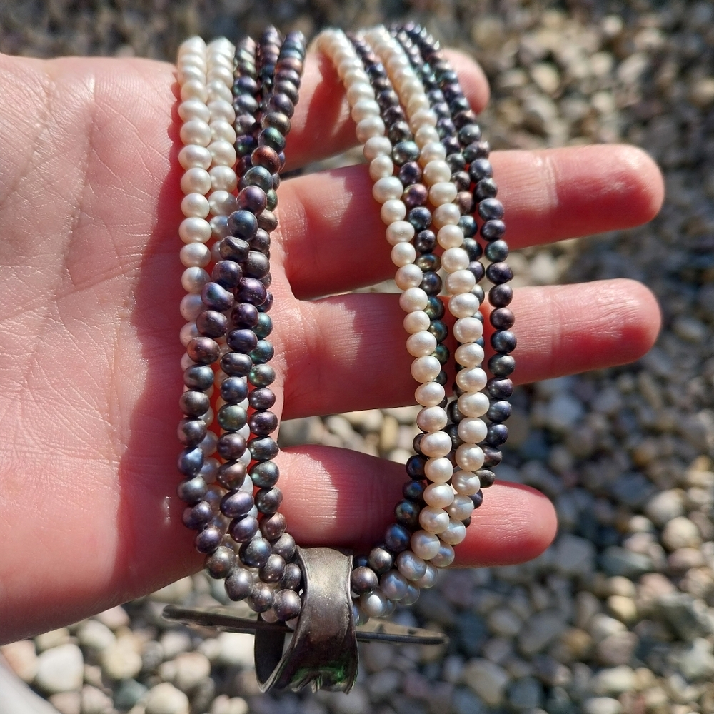 Silpada Sterling Silver Pearl Necklace - Picture 3 of 16